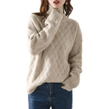 Elena | Women's Relaxed Fit Classic Knitted Jumper — view 1
