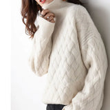 Elena | Women's Relaxed Fit Classic Knitted Jumper — view 2