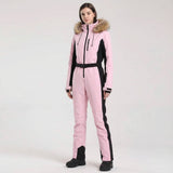 Angharad | Women's One-Piece Ski Suit with Removable Hood – Water-Repellent — view 12