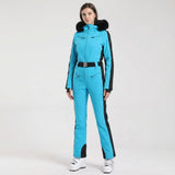 Angharad | Women's One-Piece Ski Suit with Removable Hood – Water-Repellent — view 13