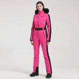 Angharad | Women's One-Piece Ski Suit with Removable Hood – Water-Repellent — view 4