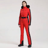 Angharad | Women's One-Piece Ski Suit with Removable Hood – Water-Repellent — view 5