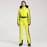 Angharad | Women's One-Piece Ski Suit with Removable Hood – Water-Repellent — view 6