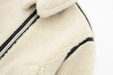 Juniper | Women's Oversized Teddy Jacket with Contrast Trim — view 5