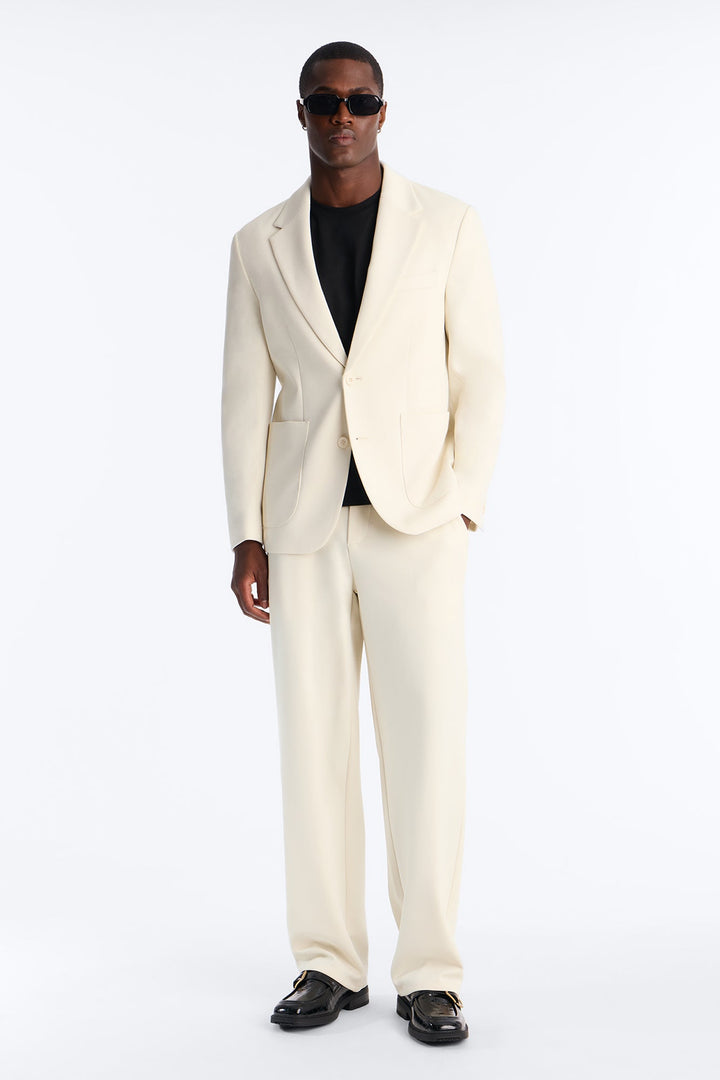 Men's Textured Blazer | Yvezi — 2