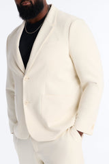 Men's Textured Blazer | Yvezi — 7