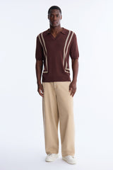 Men's Viscose Shirt — Short Sleeve, Ribbed | Yvezi — 10