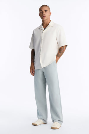 Men's Textured Lyocell Pants — Relaxed Fit | Yvezi — 1