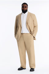 Men's Textured Lyocell Pants — Relaxed Fit | Yvezi — 13