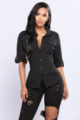 Women's Cotton Top | Yvezi — 1