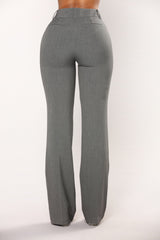Women's High-Waisted Pants — Wide Leg | Yvezi — 24