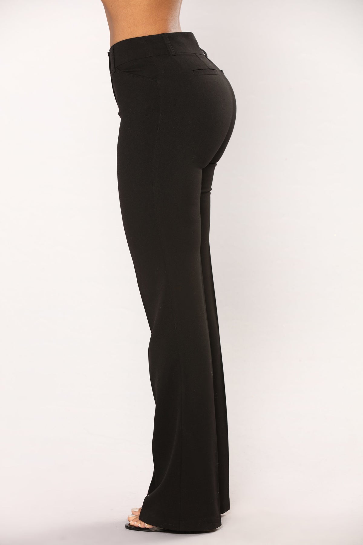 Women's High-Waisted Pants — Wide Leg | Yvezi — 3