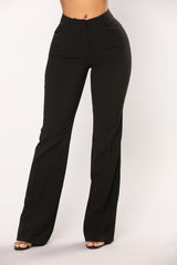 Women's High-Waisted Pants — Wide Leg | Yvezi — 1