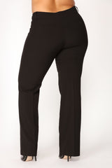 Women's High-Waisted Pants — Wide Leg | Yvezi — 9