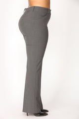 Women's High-Waisted Pants — Wide Leg | Yvezi — 31