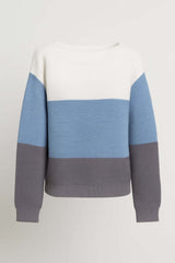 Women's Colour Block Knit Jumper | Autumn & Winter — view 3
