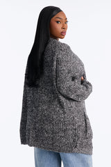 Women's Knit Cardigan — Button Front, Long Sleeve | Yvezi — 8