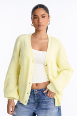 Women's Cardigan — Button Down, Long Sleeve | Yvezi — 7