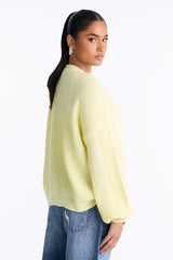 Women's Cardigan — Button Down, Long Sleeve | Yvezi — 9