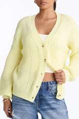 Women's Cardigan — Button Down, Long Sleeve | Yvezi — 10