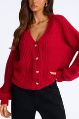 Women's Cardigan — Button Down, Long Sleeve | Yvezi — 37