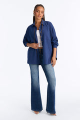 Women's Pinstripe Shirt | Yvezi — 17