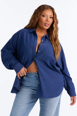 Women's Pinstripe Shirt | Yvezi — 20