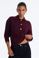 Women's Knit Sweater — Long Sleeve | Yvezi — 5