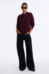 Women's Knit Sweater — Long Sleeve | Yvezi — 6