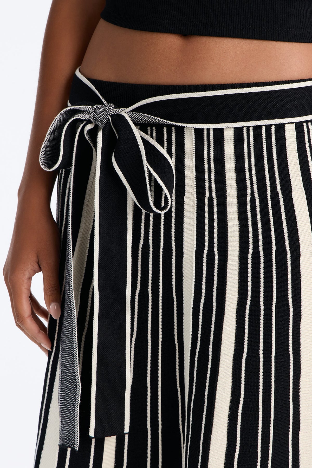 Women's Viscose Midi Skirt | Yvezi — 3