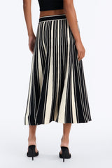 Women's Viscose Midi Skirt | Yvezi — 4