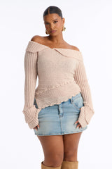 Women's Sweater — Long Sleeve, Ribbed | Yvezi — 17