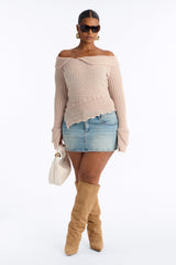 Women's Sweater — Long Sleeve, Ribbed | Yvezi — 18