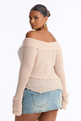 Women's Sweater — Long Sleeve, Ribbed | Yvezi — 20