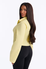 Women's Poplin Shirt — Button Down, Long Sleeve | Yvezi — 12