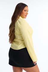 Women's Poplin Shirt — Button Down, Long Sleeve | Yvezi — 16
