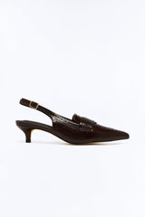 Women's Slingback Kitten Heels | Yvezi — 7