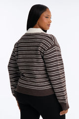 Women's Striped Sweater | Yvezi — 7