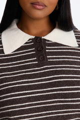 Women's Striped Sweater | Yvezi — 8