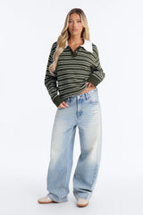 Women's Striped Sweater | Yvezi — 18