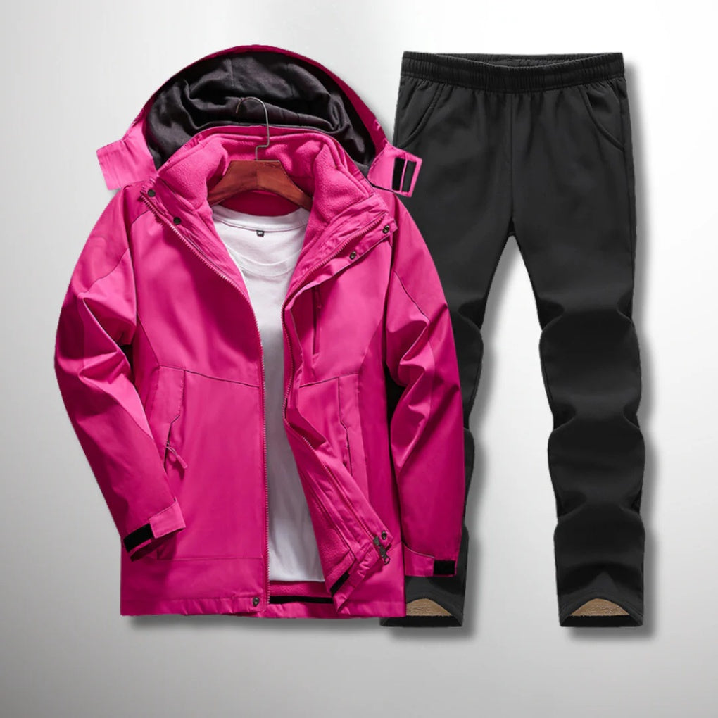 Tilly | Women's 3-in-1 Ski Suit – Hooded Jacket with Zip-In Liner & Trousers — view 1