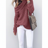 Seren | Off-Shoulder Merino Wool Jumper — view 6