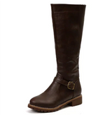 Valéne | Women's Knee-High Buckle Boots — view 7