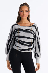 Women's Knit Sweater — Long Sleeve | Yvezi — 1
