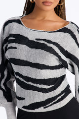 Women's Knit Sweater — Long Sleeve | Yvezi — 3
