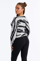Women's Knit Sweater — Long Sleeve | Yvezi — 4