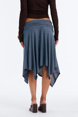 Women's Striped Midi Skirt | Yvezi — 4