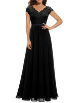 Helena | Lace Christmas Party Maxi Dress — view 5