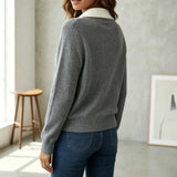 Sloane | Women's Half-Zip Polo Sweater — view 5