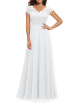 Helena | Lace Christmas Party Maxi Dress — view 9